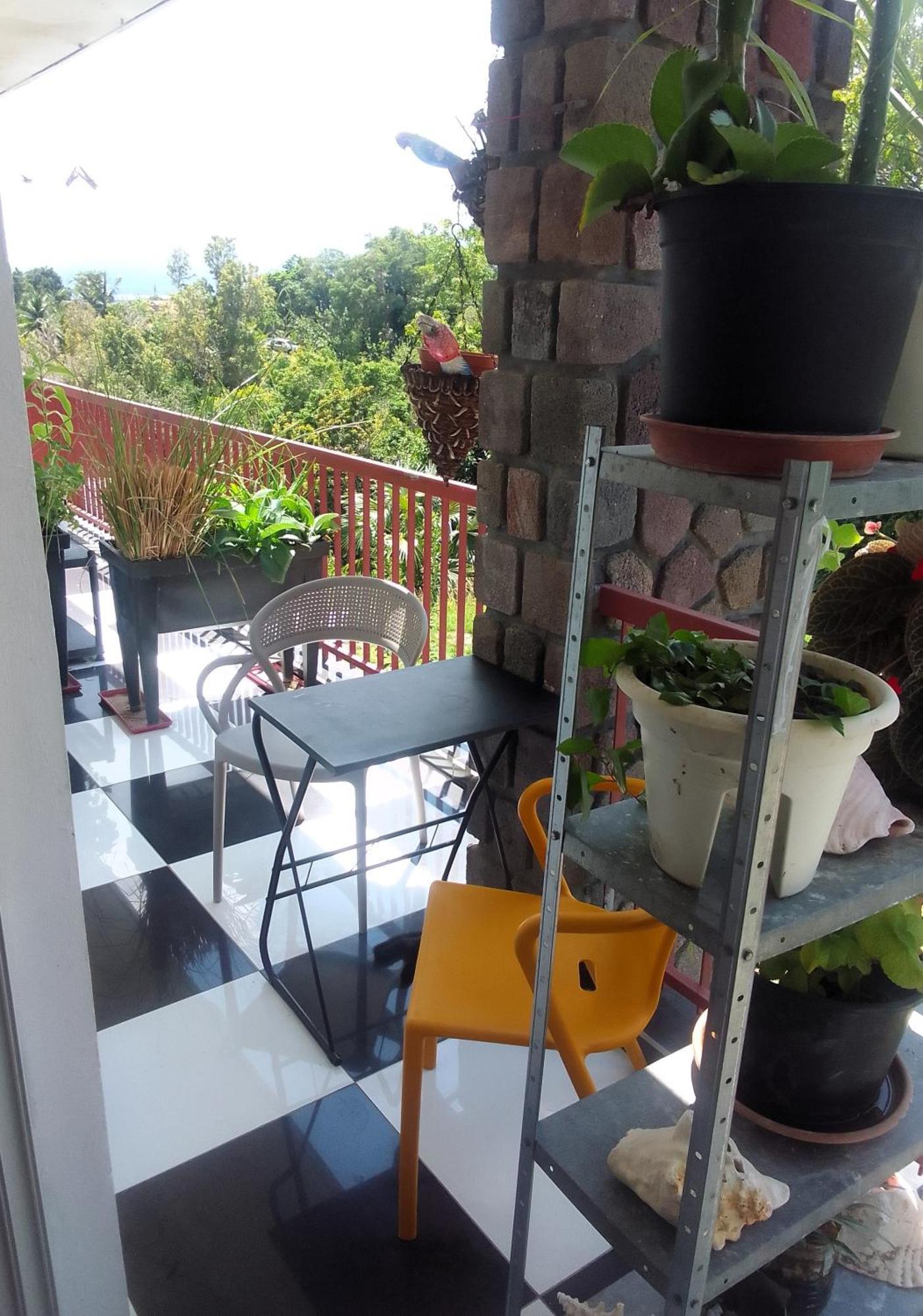 Chambre Avec Cuisine Et Sdb Semi-Privatives Separees Dans Un Ecrin De Verdure Les Abymes Exteriér fotografie